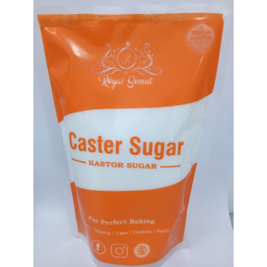 

Gula Castor Royal Semut Caster Sugar 500GR Izin PIRT & HALAL