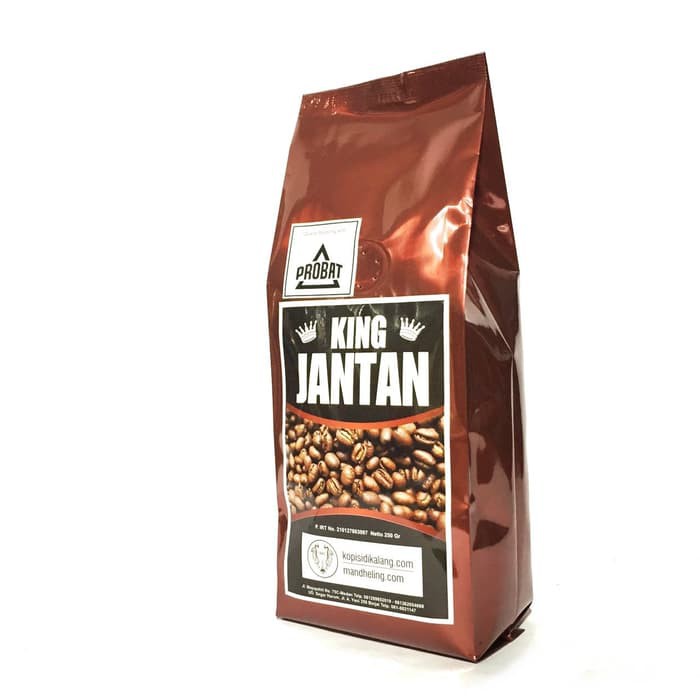 

Kopisidikalang.com - Kopi KING JANTAN Peaberry 250gr biji/ bean - kkp1500