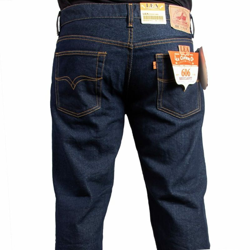 Celana LEA Celana Jeans Panjang Standar Pria Original Size 28-38