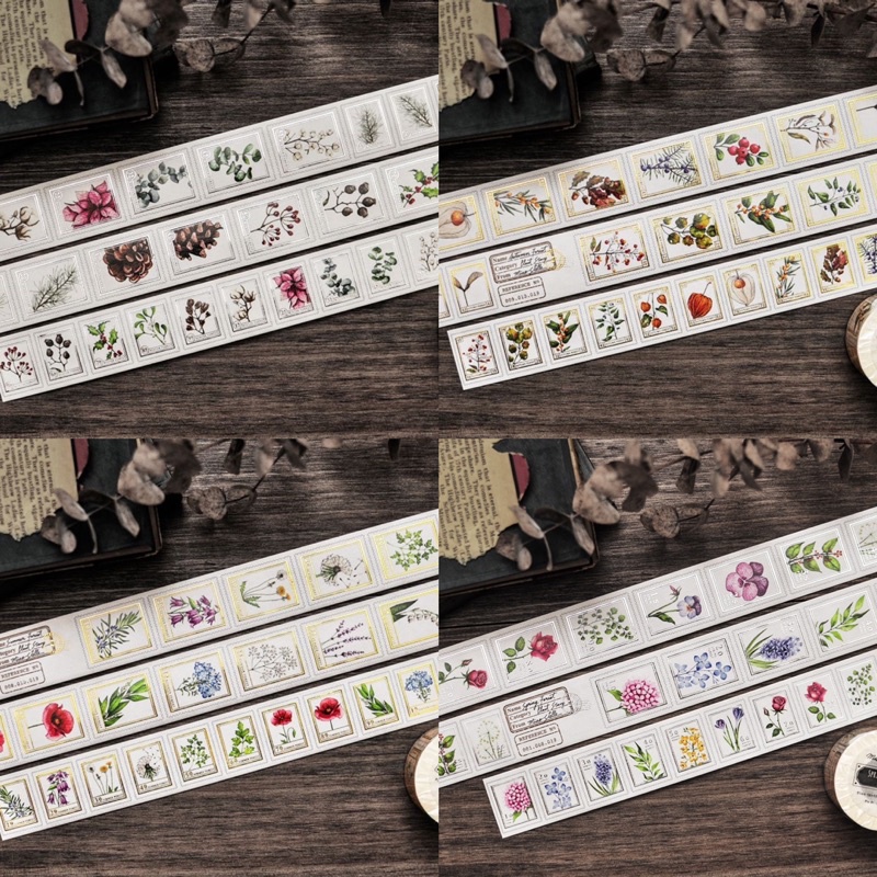 

[Sample] Miao Stelle Forest Stamp Washi Tape