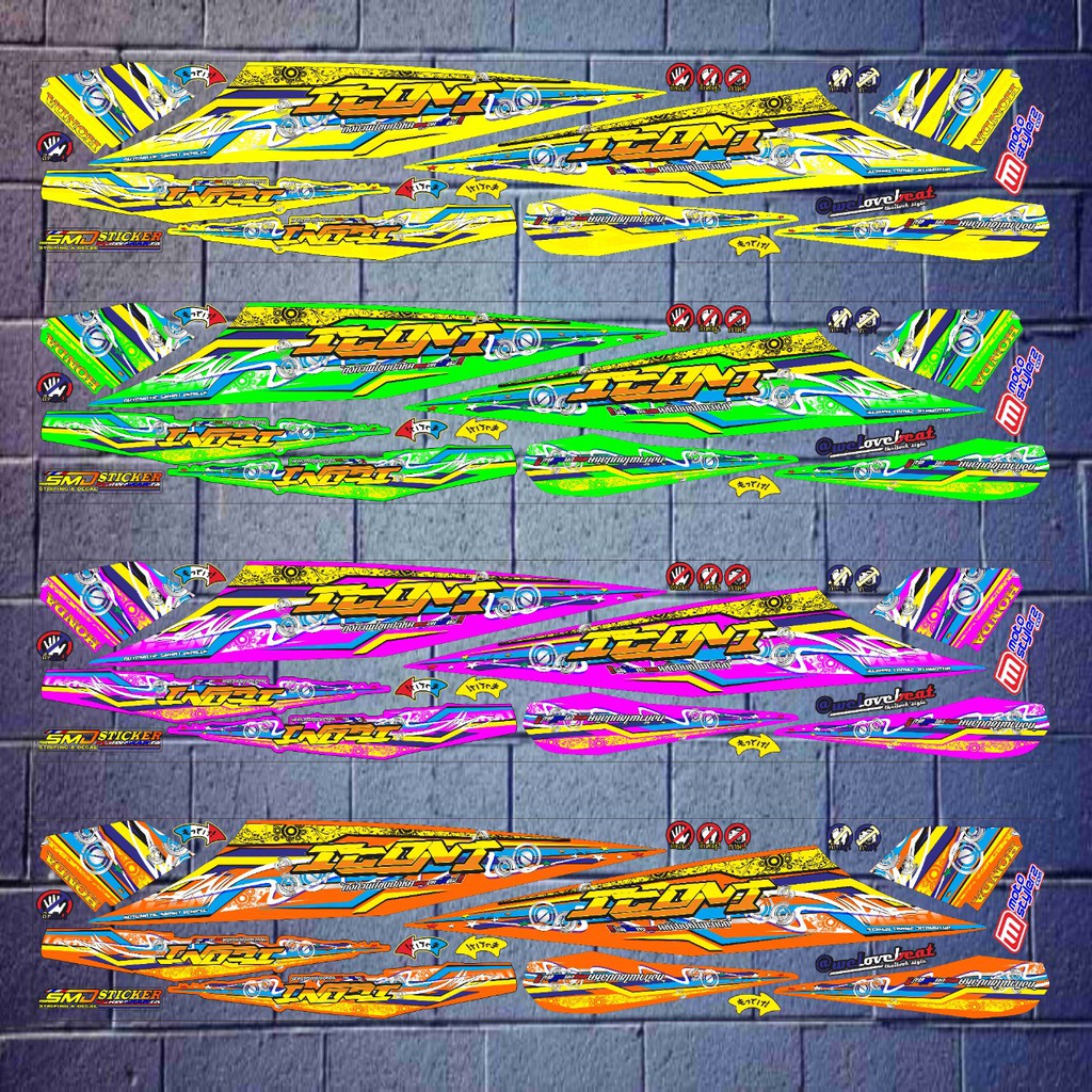 STRIPING VARIASI BEAT KARBU