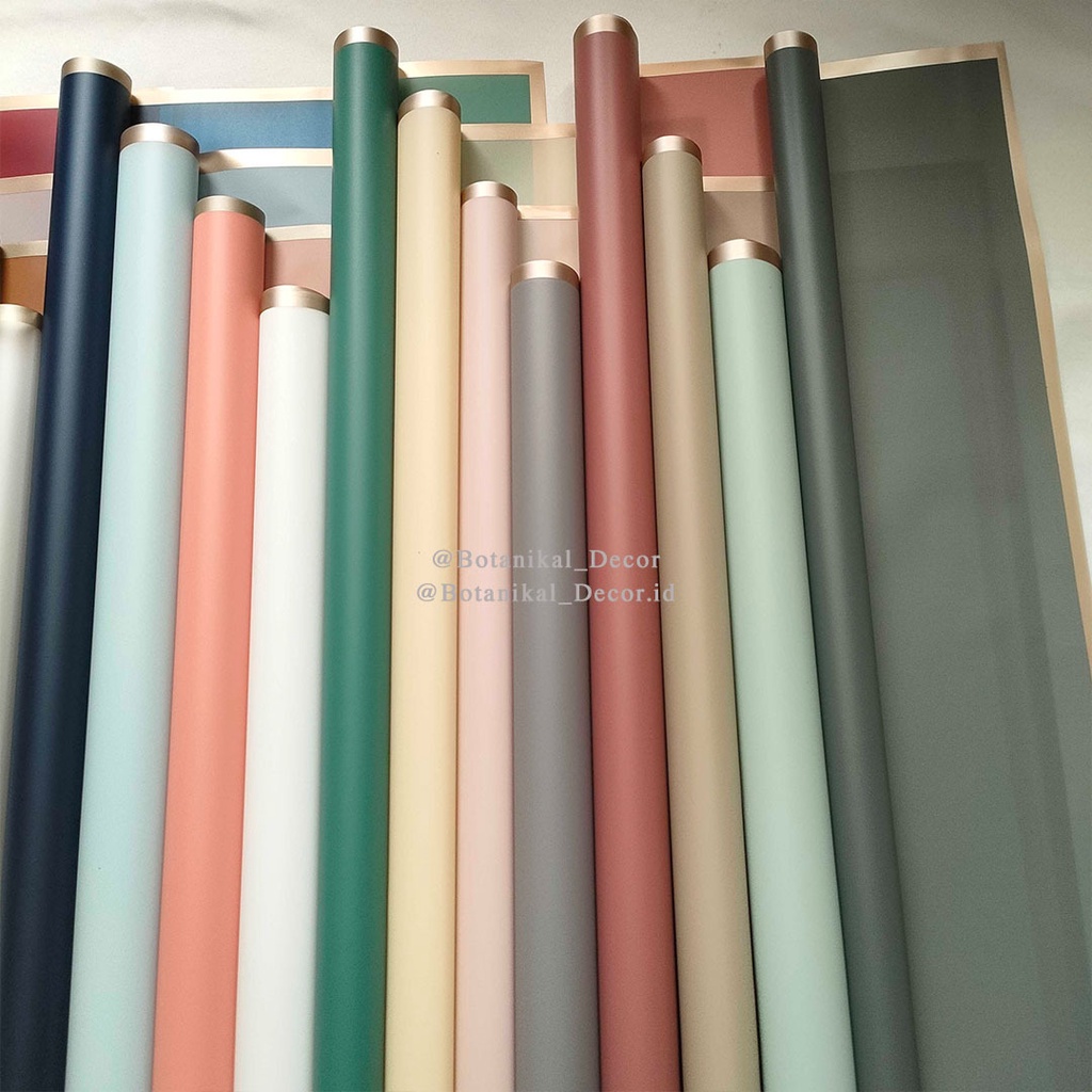 Flower Wrapping Cellophane Paper Kertas Stick Card Holder Stik Bouquet Buket Bunga Buket Bouquet Cake-2