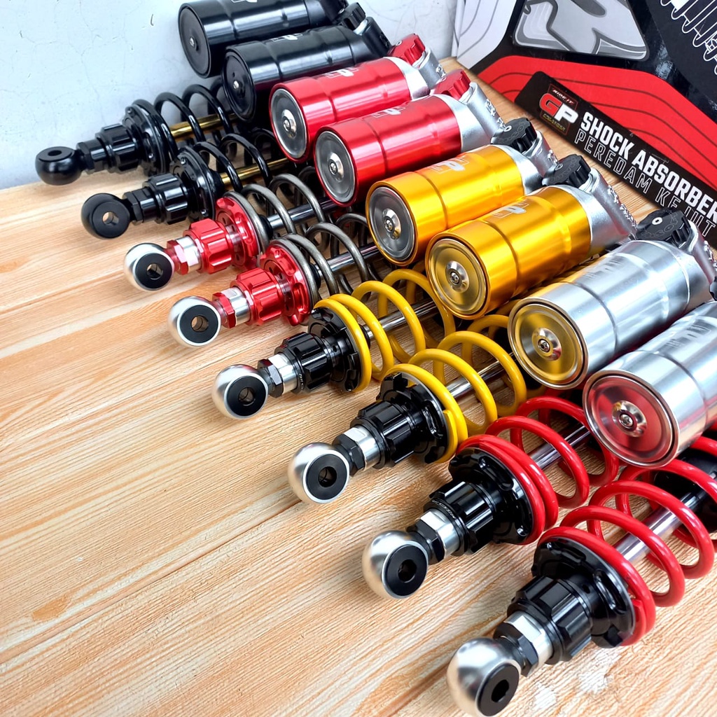 Shock Skok Tabung Ride It Gp 277 RDC Double klik fungsi Shockbreaker 320mm 340mm CB GL MP Tiger Jupiter Z Viz R Vega Vega Force Force