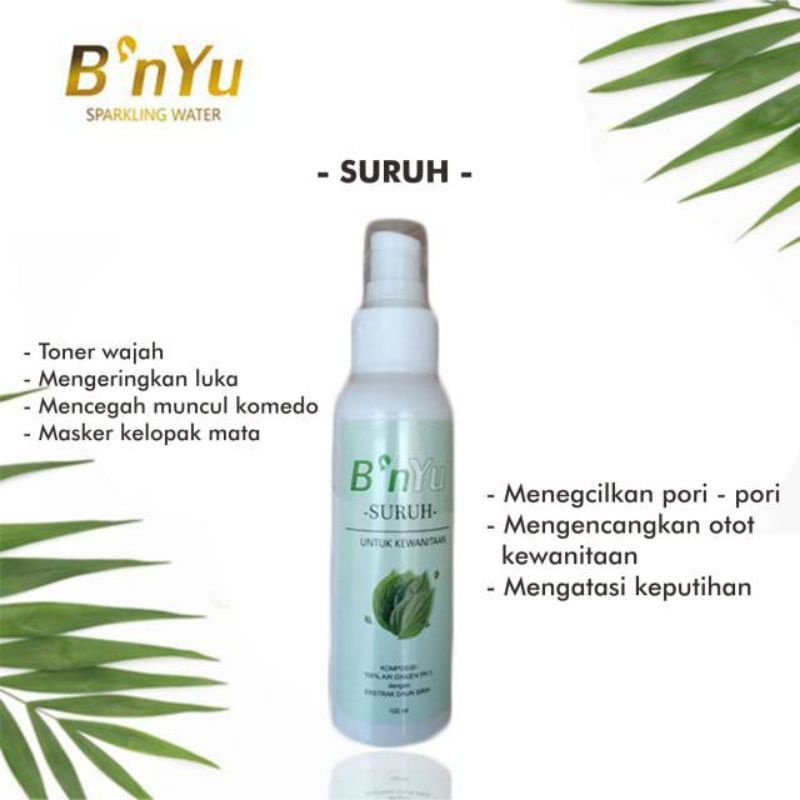 BNYU SURUH | b'nYu sparkling water untuk daerah kewanitaan