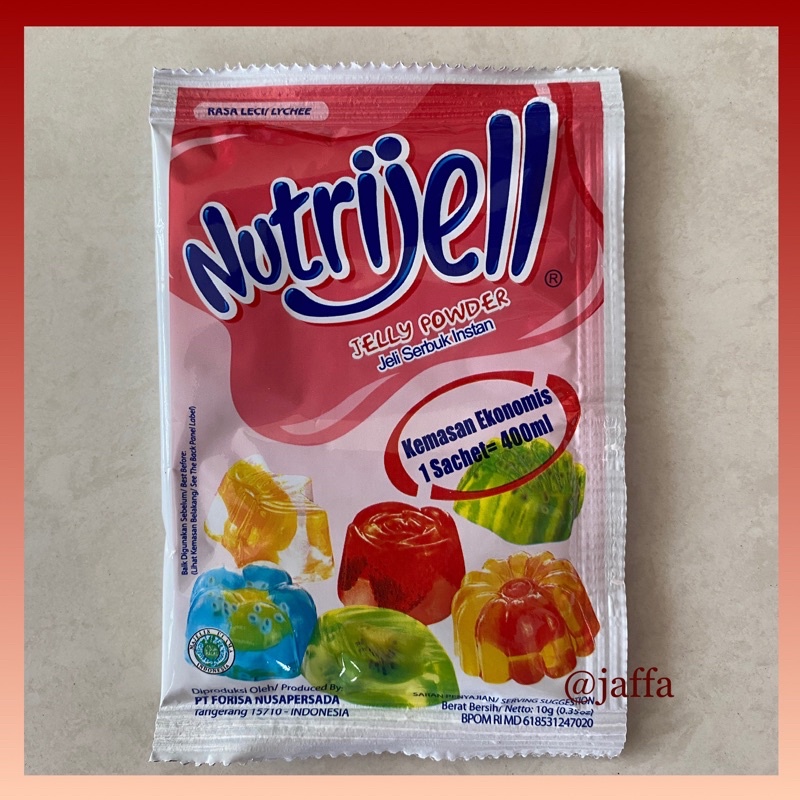 NUTRIJELL Jelly Powder 10gr rasa LECI