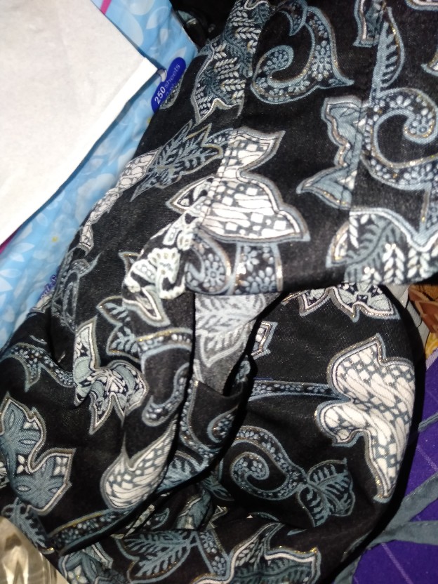 Couple Alazka Batik / Couple Muslim Brukat / Gamis Couple Pasangan / Couple Gamis Batik Kombi Brukat