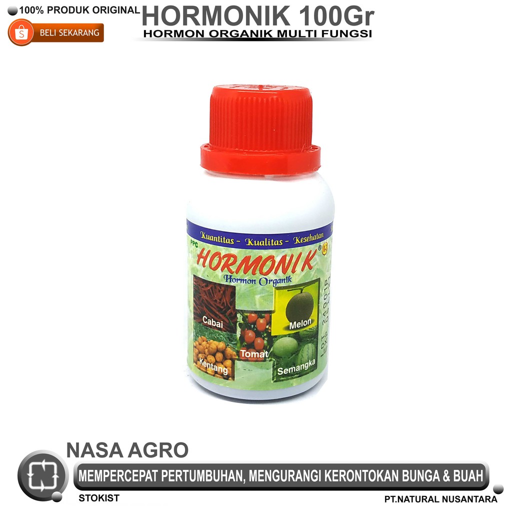 HORMONIK NASA 100 cc (HORMON ORGANIK NASA UNTUK KHUSUS TANAMAN,PETERNAKAN DAN PERIKANAN )