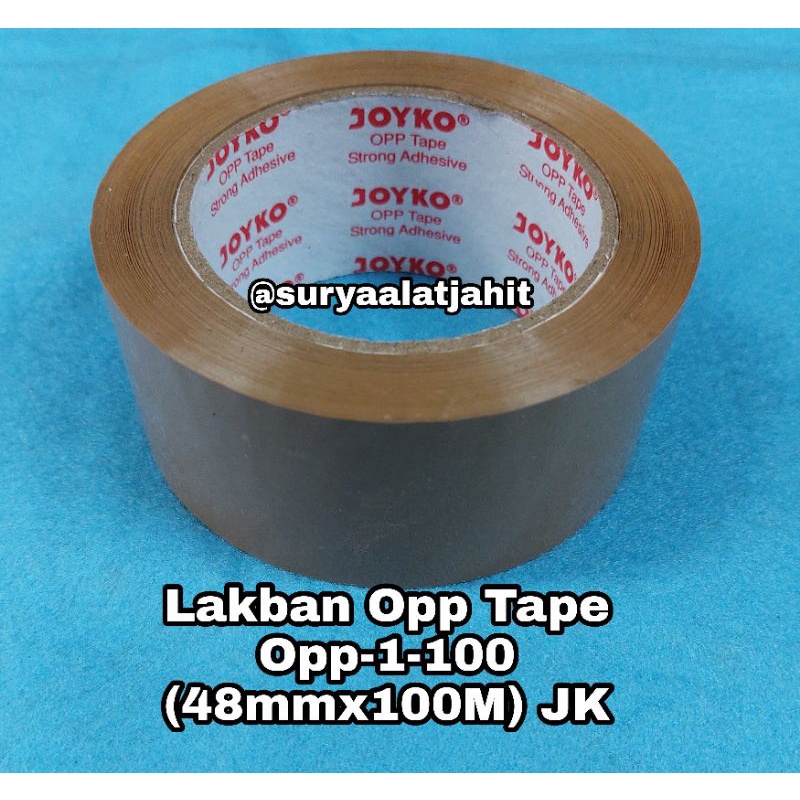 Lakban Opp-1-100 JK (48mmx100M) @1rol =rp.13.000/100M