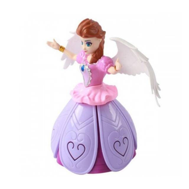 MAINAN BONEKA ANGEL GIRL Princess Elsa Frozn Dance Mainan Boneka Menari -  A026