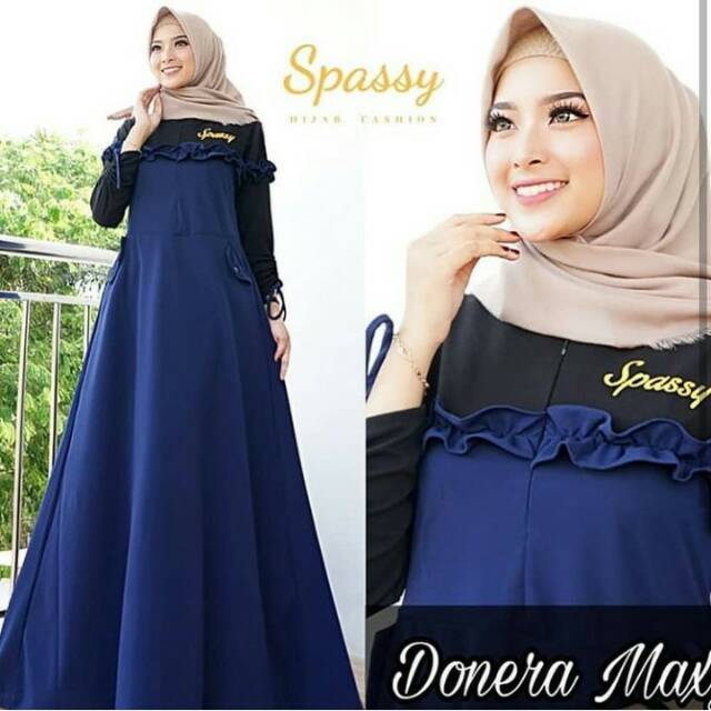 Baju gamis donera maxi-1