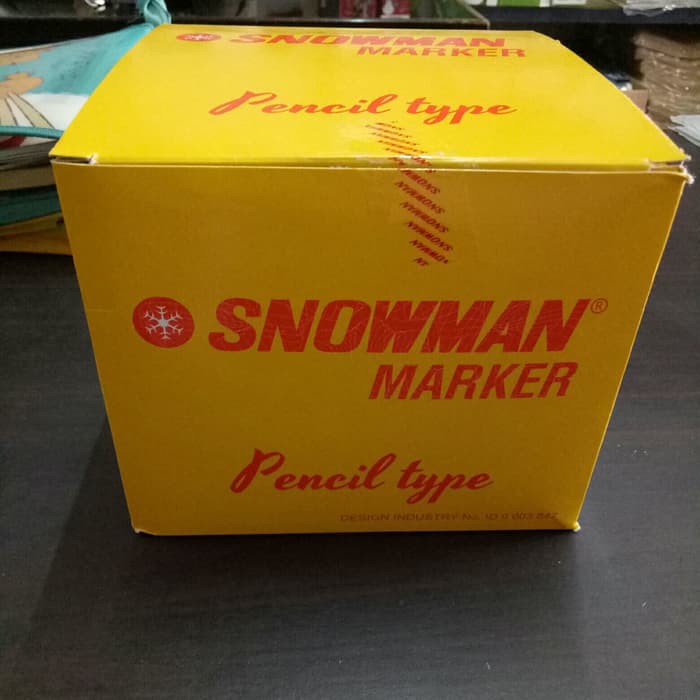 

Spidol SNOWMAN 12 warna PW-12A