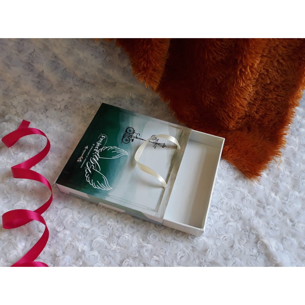 

Paperbag (Sliding Bag DUPLEX) Packaging Hijab 2in1 Bag Box Size 18x18x3 Kotak GIFT WEDDING BRIDESMAID MURAH