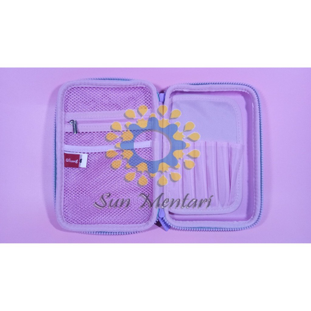 Kotak Tempat Pensil Soft Case Multifungsi 3D