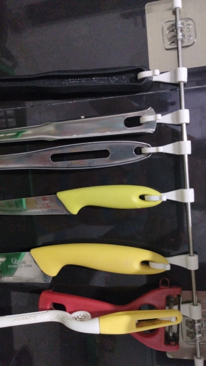 Gantungan Spatula Sutil Sodet Alat Dapur Baju Tempel Dinding Tembok Murah