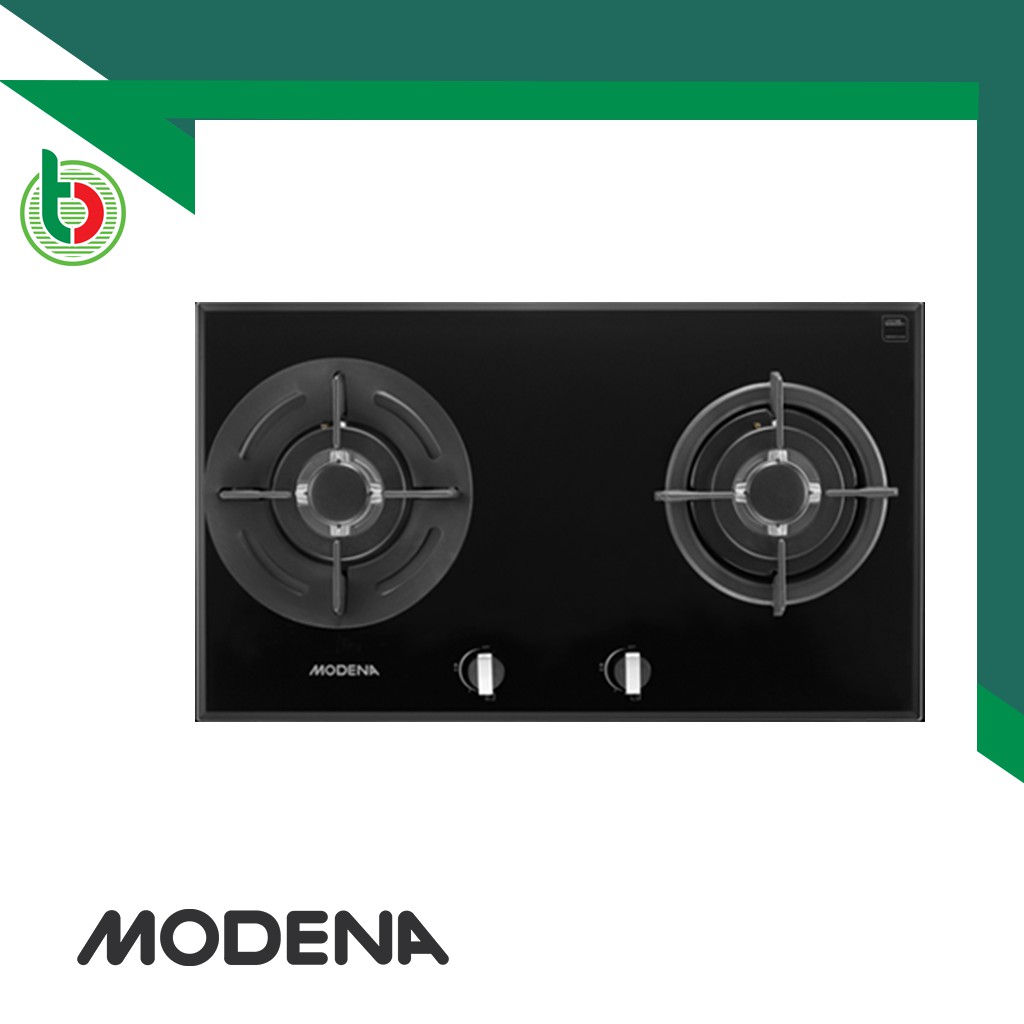 kompor gas tanam 2 tungku Modena BH 1725 LA