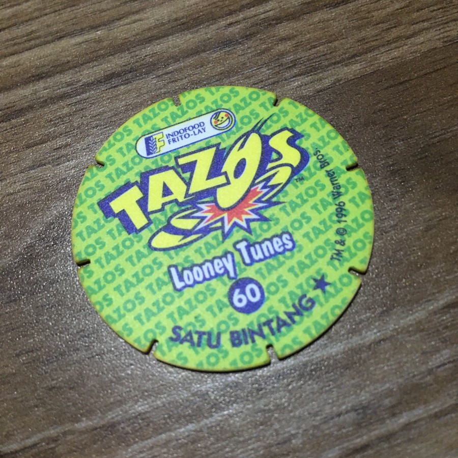 Tazos Looney Tunes Satu Bintang 1 Tajos Tazoz