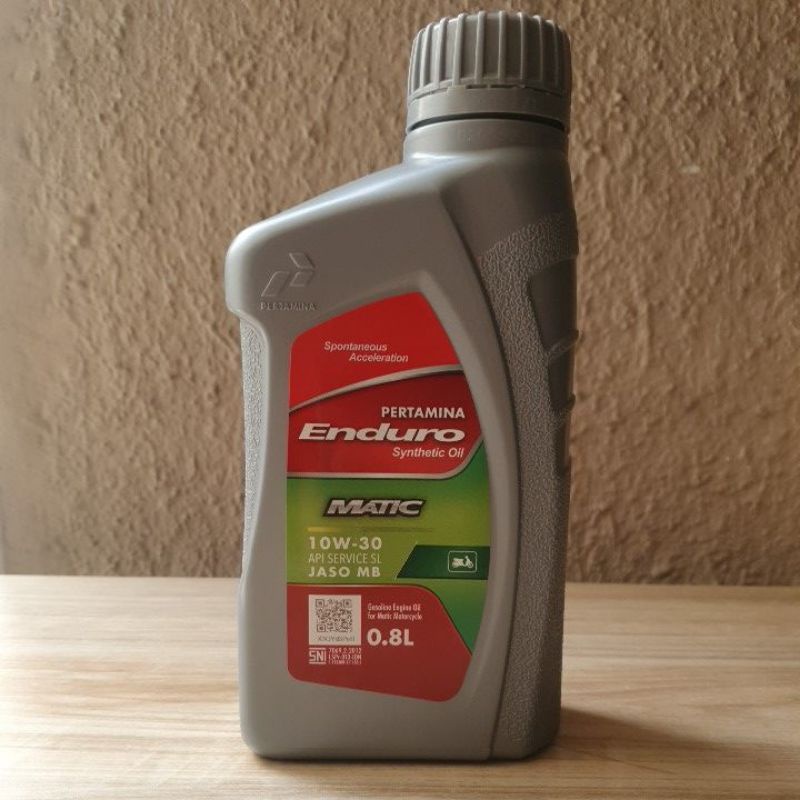 Oli Enduro Matic 10 30 0.8L ASLI Synthetic Oil