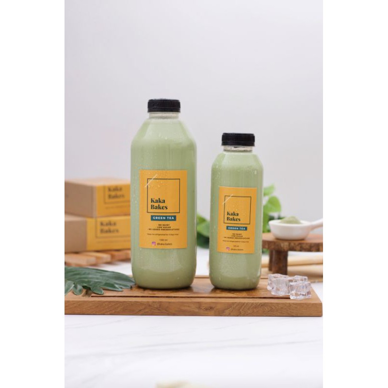 

Green Tea 1000 ml / 1 L - Vegan Friendly Drink