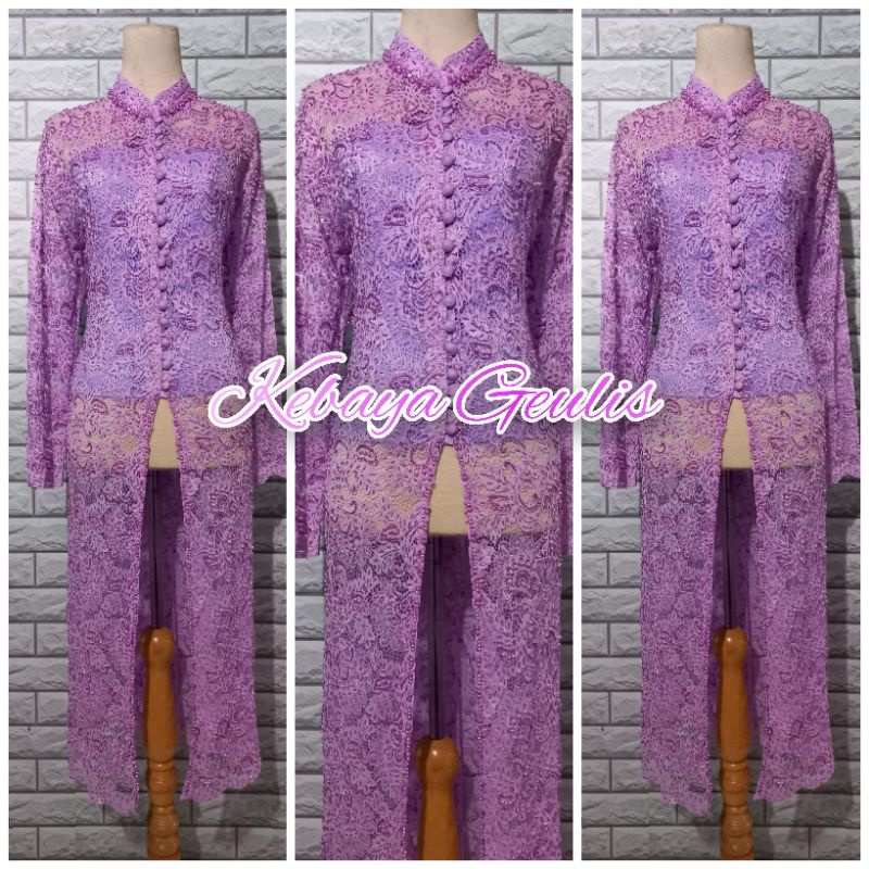 atasan kebaya pesta kebaya brukat full Payet kebaya sematakaki kebaya ibu besan mewah