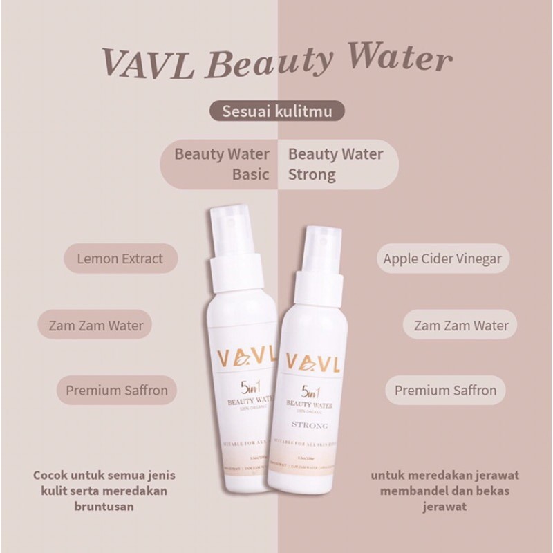 VAVL BEAUTY WATER
