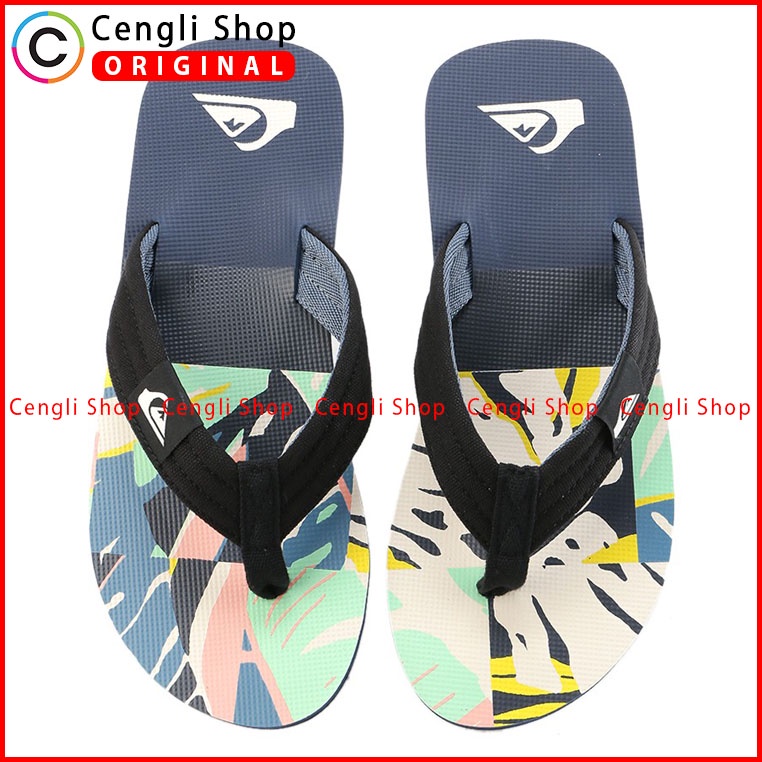 SANDAL JEPIT PRIA QUIKSILVER ORIGINAL FLIP FLOP MOLOKAI Q13