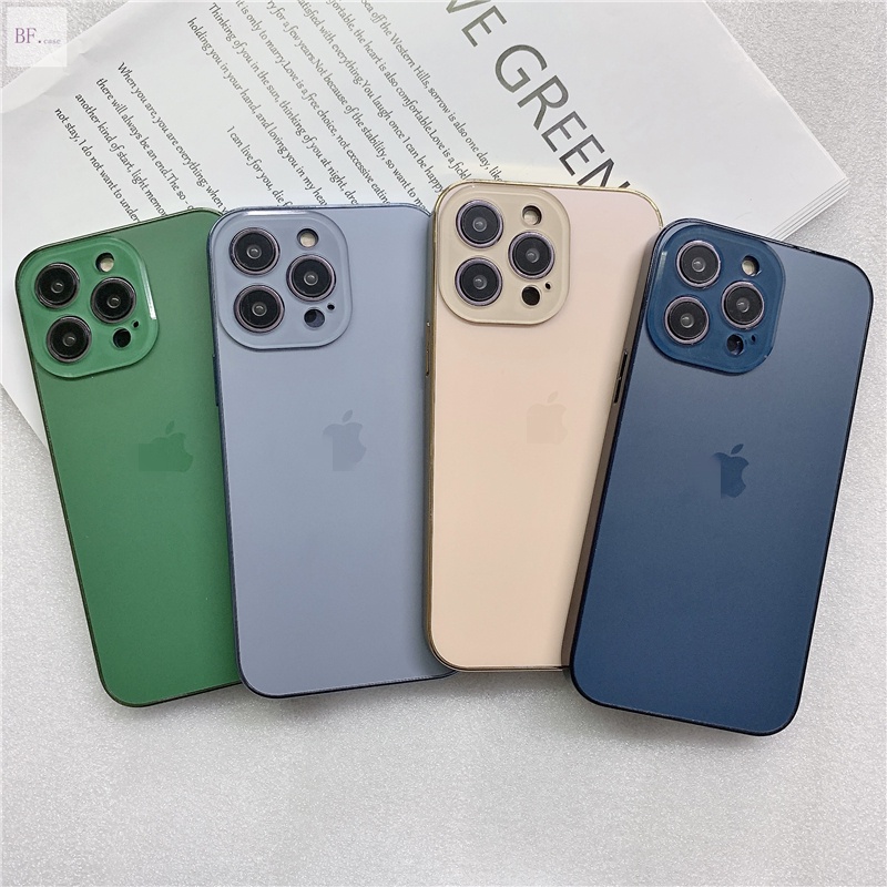 Case Pelindung Bahan Akrilik Tahan Jatuh Untuk Iphone 14 Pro Max 11 12 13pro 11pro