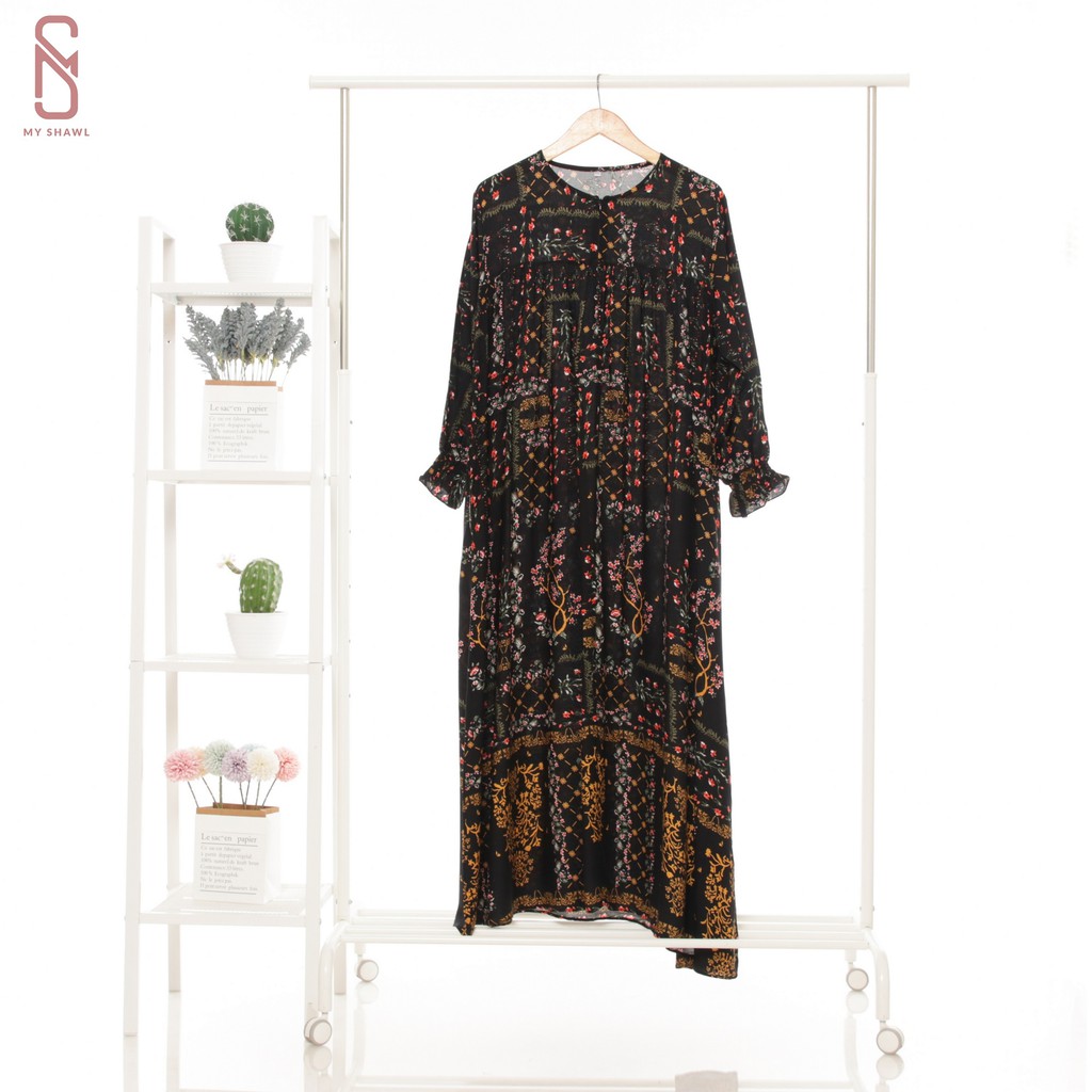 GAMIS RAYON SHAFA JUMBO LD 145 UK 5L PB 145 BAHAN SUPER ADEM