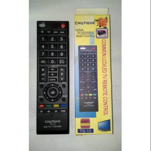 Remot Tv Toshiba Led/Lcd/tv tabung multi universal