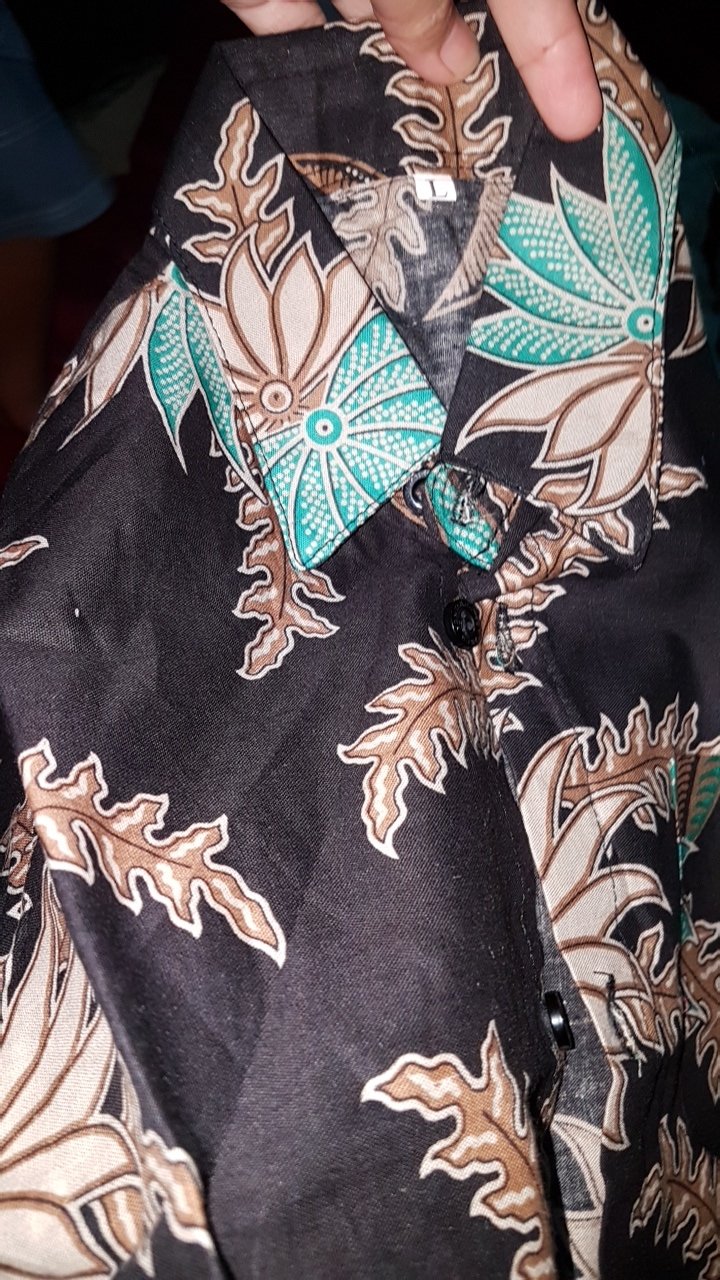 Kemeja Batik Anak / Hem Anak Pendek Laki Laki Motif Ulir 1-10 Tahun