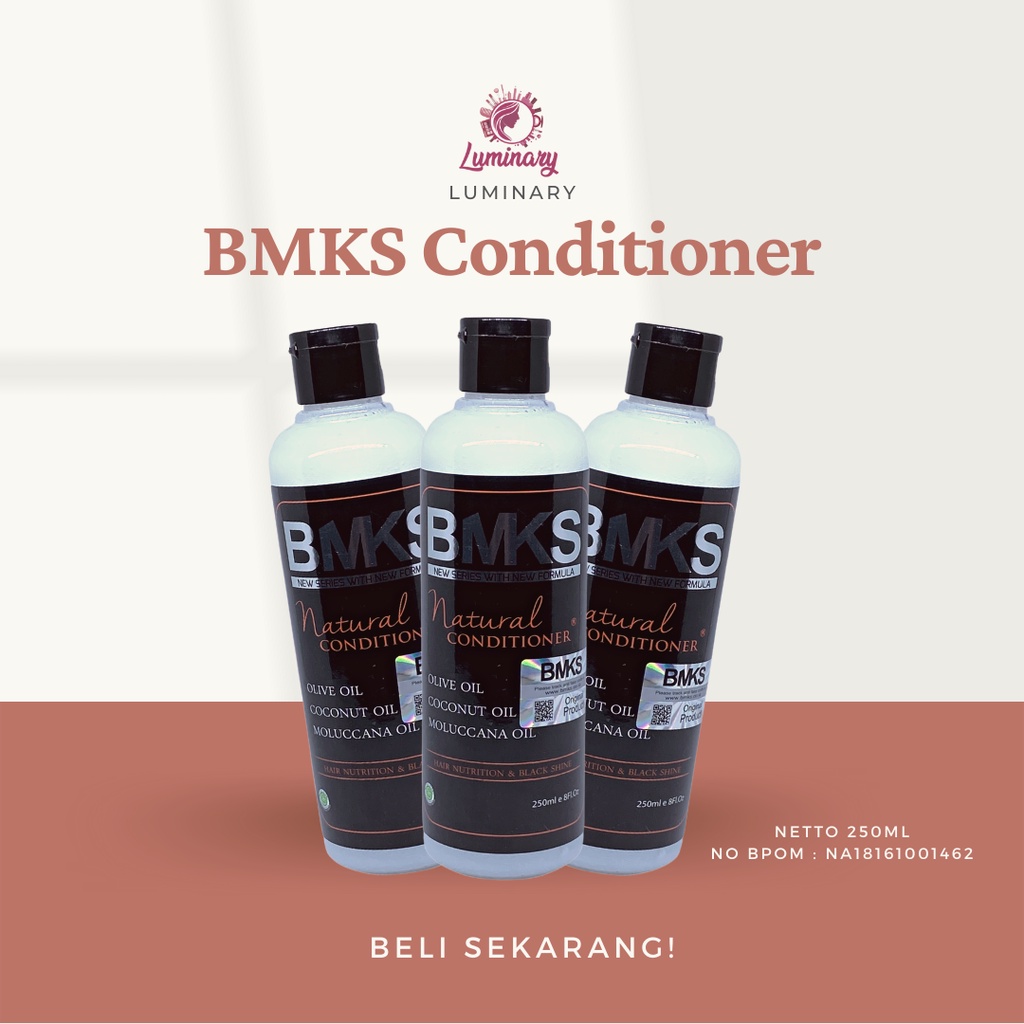 BMKS Conditioner Rambut Kondisioner Perawatan Kecantikan Rambut Vitamin Rambut Kering Hair Treatment Original BPOM