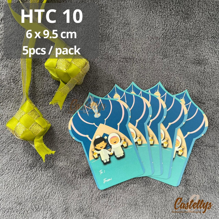 

Hangtag Hang Tag HTC 10 Label Gantungan Hampers Lebaran Idul Fitri