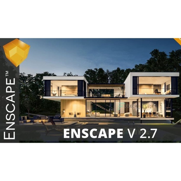 APLIKASI  EnscapeD for Revit SketchUp Rhino ArchiCAD Full Version  TERBARU