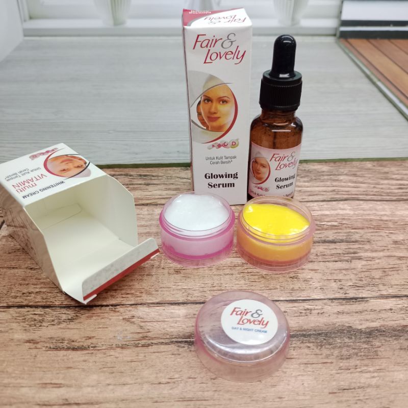 Paket Cream Fair &amp; Lovely + Serum Fair &amp; lovely