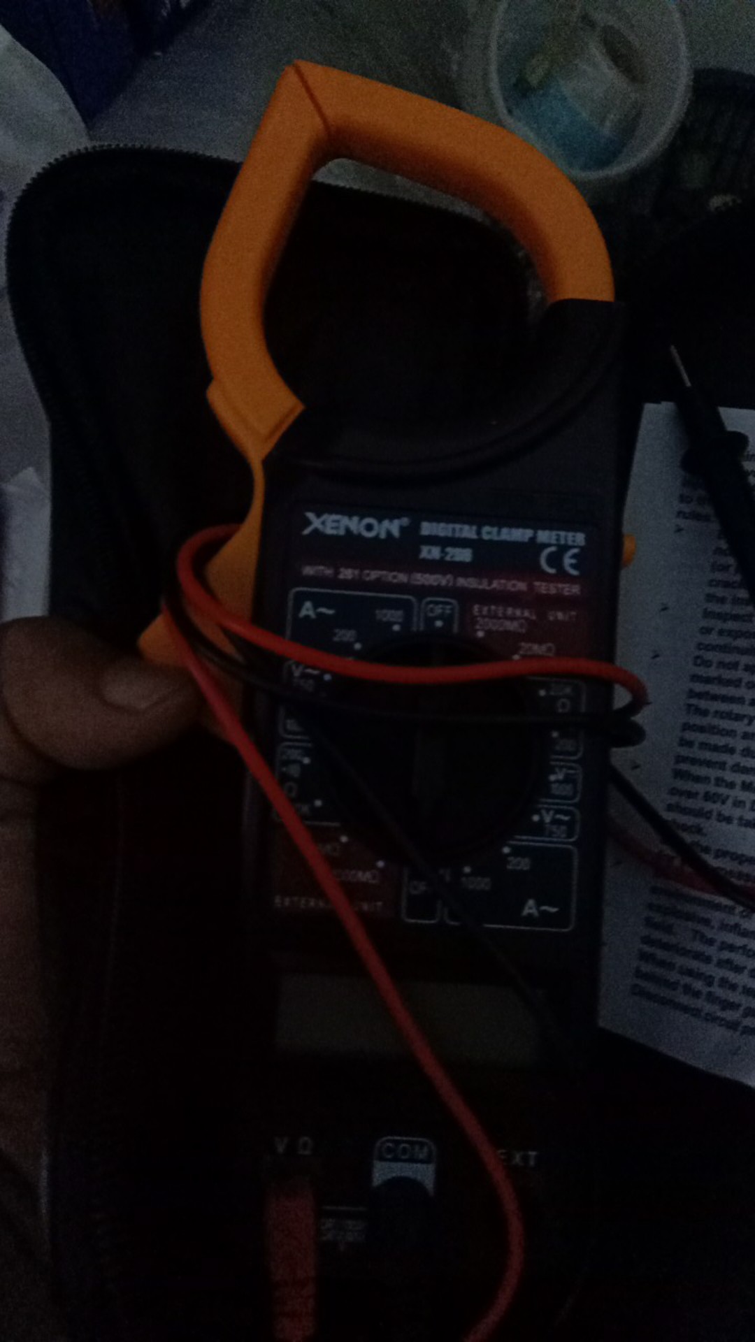 Doziro Tang Ampere Digital Dt266 Clamp Meter Dt 266 Amper Multimeter