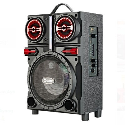 Speaker Aktif Portable GMC 8inch 897H /897R / Speker Bluetooth Karaoke Free Mic