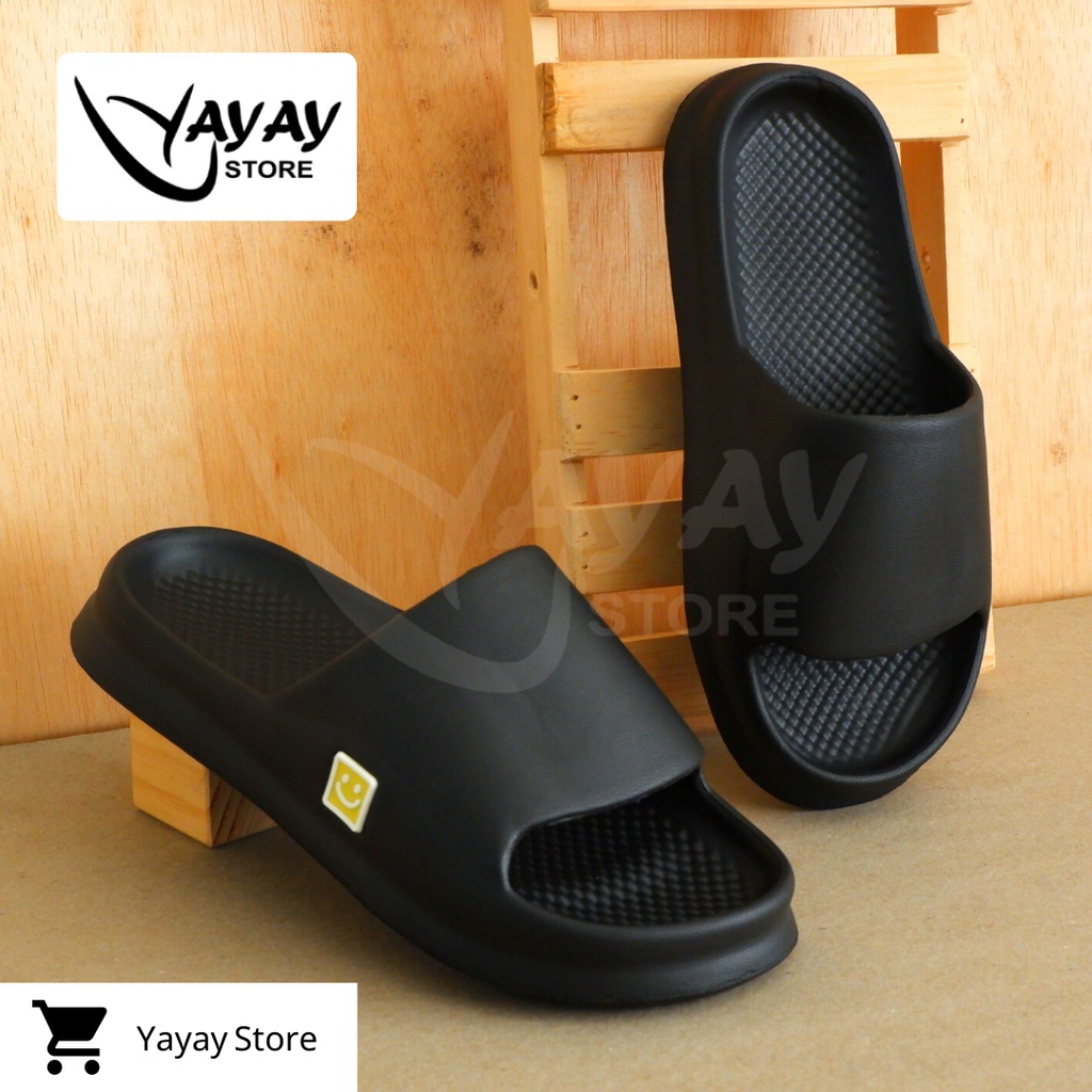 Sandal Slop Wanita full EVA / Sendal Karet Wanita / Sendal Slide Wanita Anti Slip Lentur dan empuk