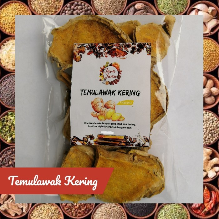 

TEMULAWAK KERING 1KG HERBAL | DRIED ORGANIC CURCUMA