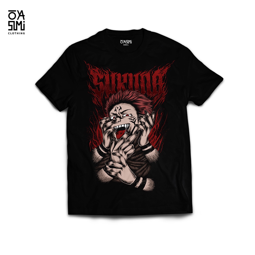 Kaos Anime Sukuna Jujutsu Kaisen