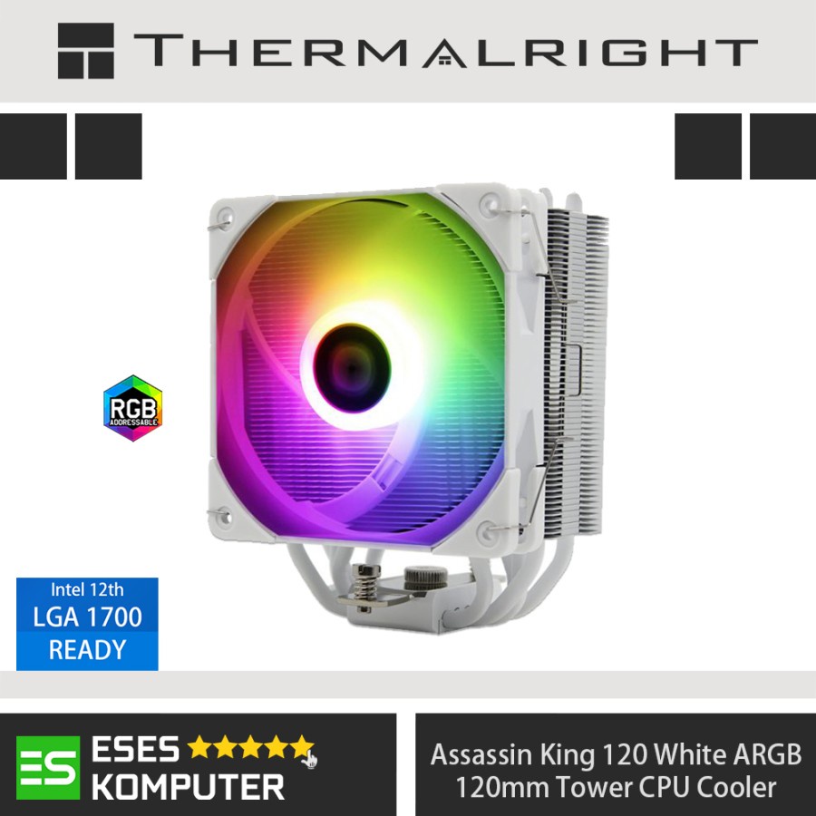 HSF THERMALRIGHT Assassin King 120 White ARGB | Tower 120mm CPU Cooler