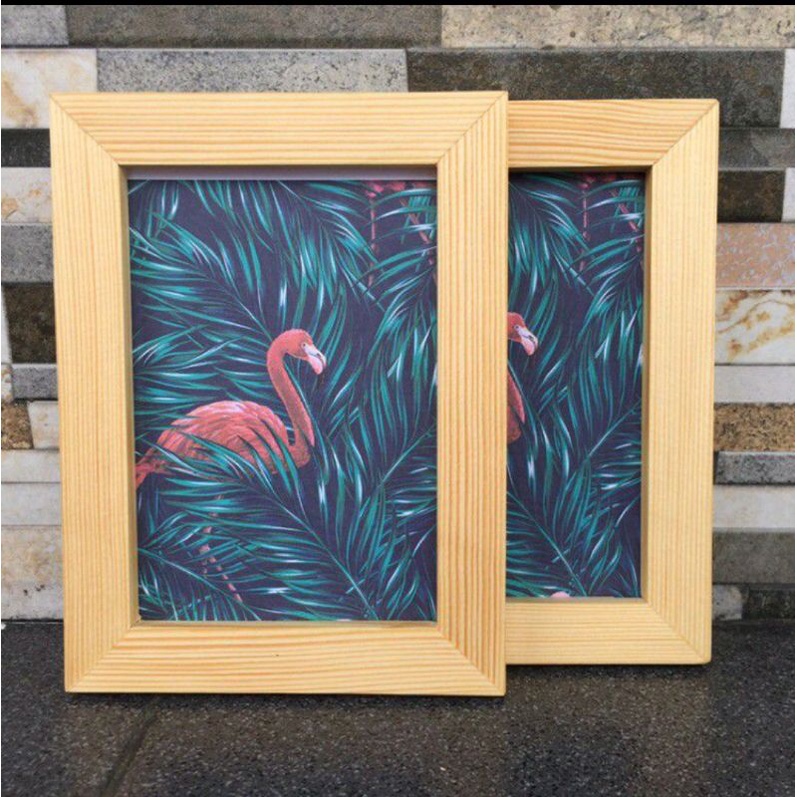 frame foto 5R 18x13 tanpa kaca