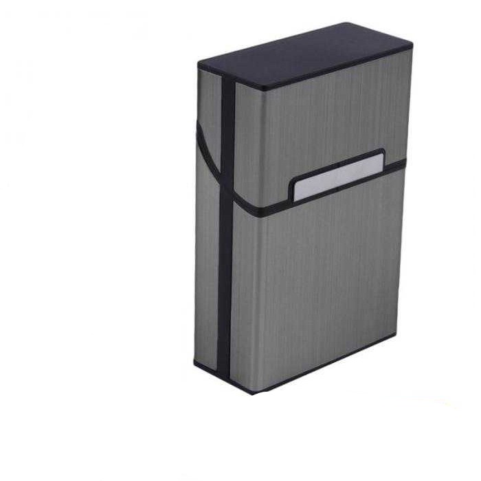 Kotak Bungkus Rokok Elegan Aluminium Cigarette Case - YH006 - Hi