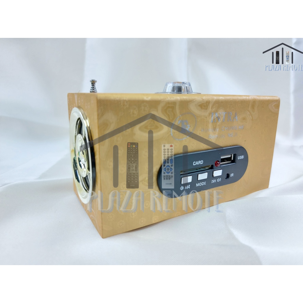 Mp3 Speaker BOX DUAL SPEAKER mini digital Music Angel USB,SD CARD,RADIO FM,AUX - V26Radio+SDcard REMOTE