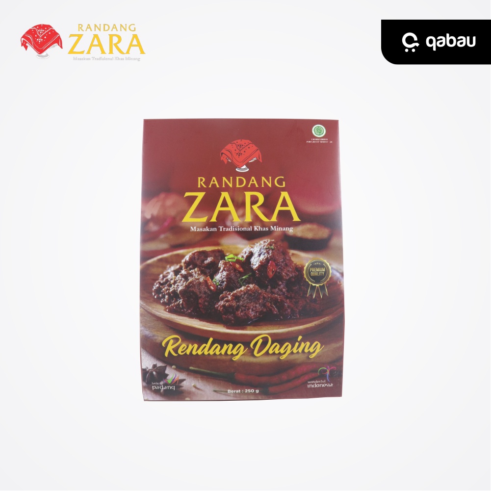 

Rendang Daging Zara 250 Gram