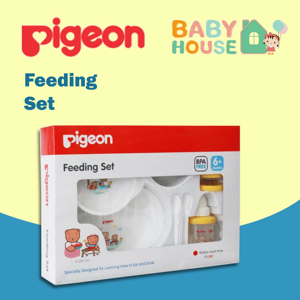 Pigeon Feeding set besar / pigeon feeding set with training cup