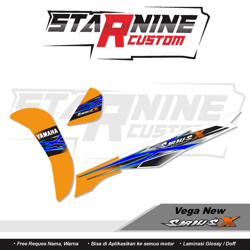 striping vega thailand striping sirius x stiker vega new