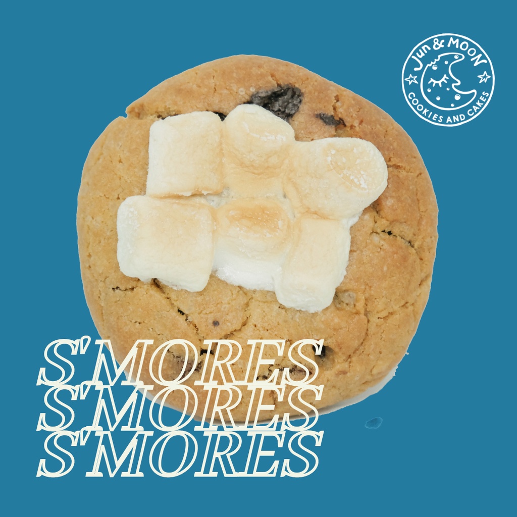 

JUN AND MOON Soft Baked Cookies - Smores Cookies