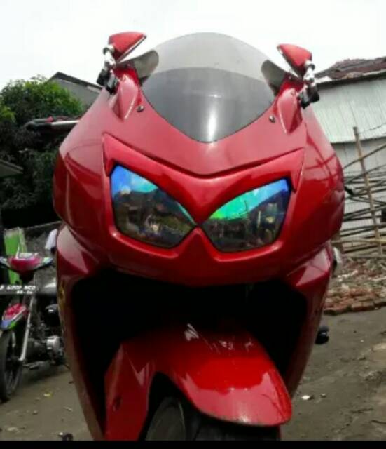 list lampu kawasaki NINJA 250 KARBU cover lampu depan ninja 250 karbu