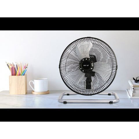 SEKAI HFN 1060 KIPAS ANGIN BESI TORNADO MEJA DINDING DESK WALL FAN 10 INCH