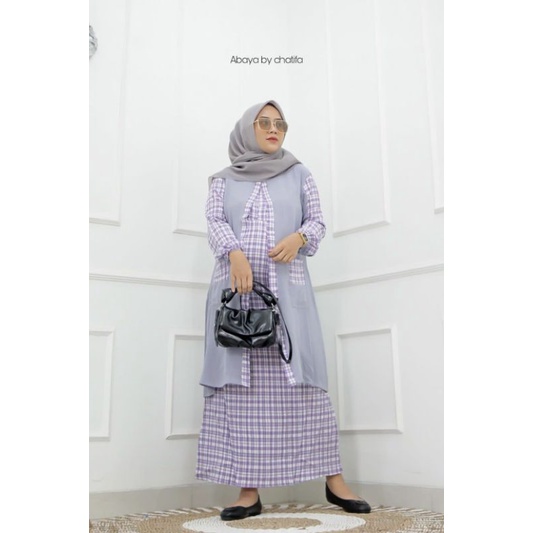 Chatifa | Gamis Abaya Sherin