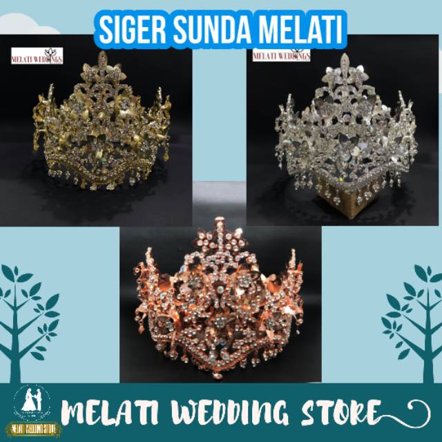 Siger Sunda | siger Sunda melati | siger melati | siger modern | siger terbaru | mahkota pengantin
